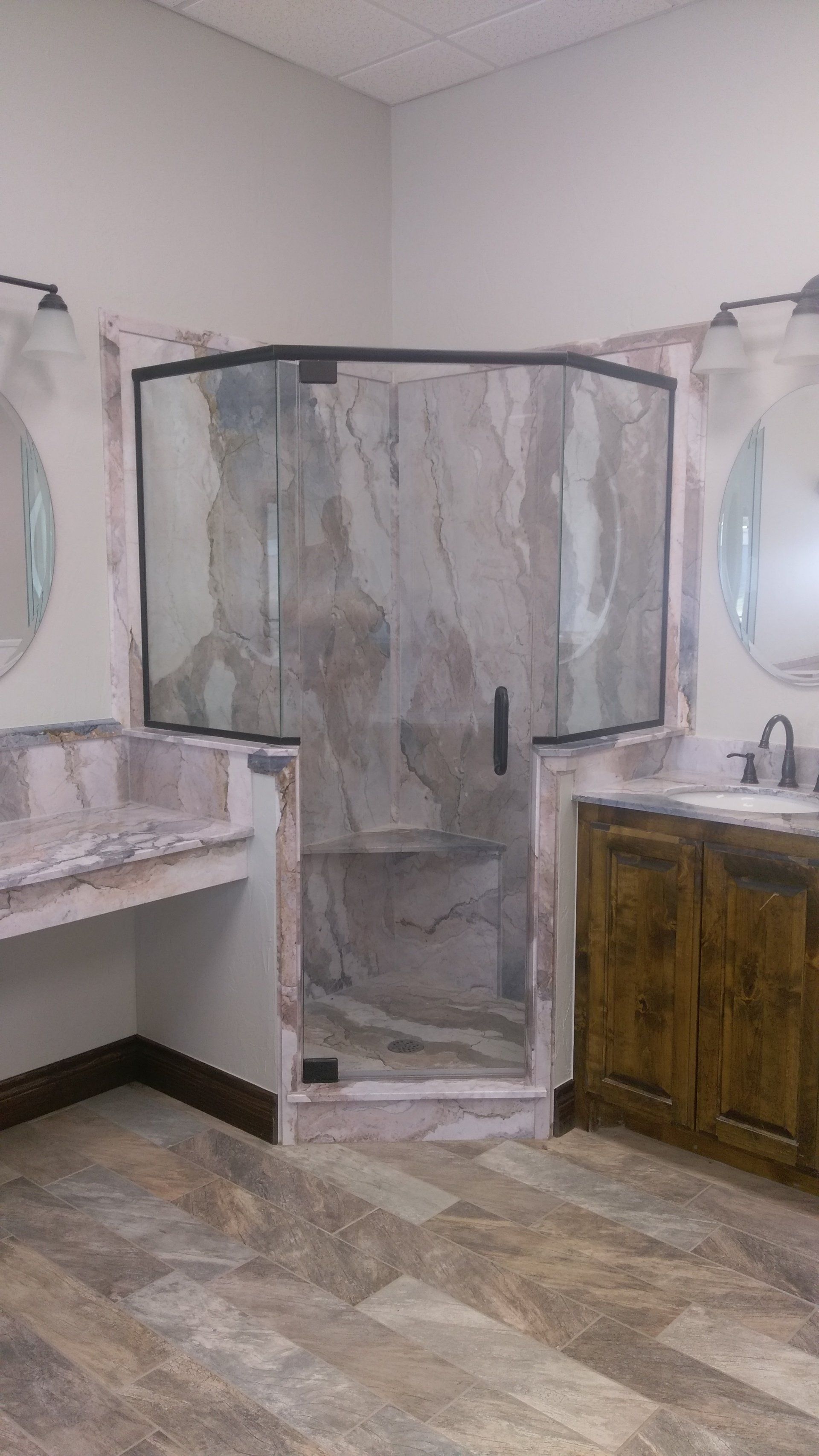 Amarillo Marble Bathroom Remodel Amarillo, TX